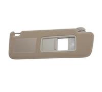 Coche Delantera Parasol para Toyota para Land para Cruiser para J12 2002-2009 para Prado para LC120 Parasol para Lado del Conductor Y Pasajero con Lámpara LED(Beige Right)