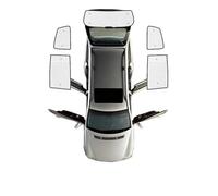 Coche Delantero para Sharan 7N para VW para Seat para Alhambra (2011-2022) Parasol Cobertura Total Coche Protector Solar Viseras Anti-UV Piezas(Rear sunshades)