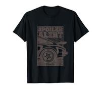 Coche deportivo alemán vintage Turbo Spoiler clásico coche deportivo Camiseta