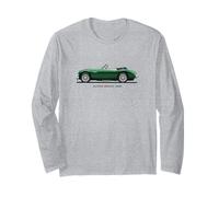 Coche Deportivo clásico británico Austin Healey 3000 Manga Larga