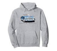 Coche Deportivo clásico británico - Austin Healey Sudadera con Capucha