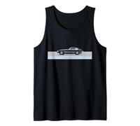 Coche deportivo clásico británico E-Type Jaguar Camiseta sin Mangas