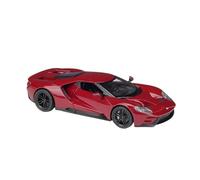 Coche Deportivo Ford GT 2017 De Fundición A Presión A Escala 1:24 Simulación De Aleación Modelo De Coche Colección De Fans Adornos De Metal para Decoración del Hogar No Control Remoto Modelos(Rojo)