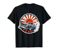 Coche Deportivo JDM Retro diseño Sticker Drift Camiseta