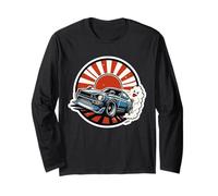 Coche Deportivo JDM Retro diseño Sticker Drift Manga Larga
