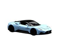 Coche Deportivo Maserati Mc20 De Fundición A Presión A Escala 1:24, Simulación De Aleación, Modelo De Coche, Colección De Fans, Decoración del Hogar, Adornos De Metal No Control Remoto Modelos(Azul)