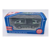 Coche Deportivo Metal JUINSA Negro Escala 1:43