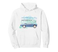 Coche Deportivo Retro BMH Austin-Healey Sprite MKIV Sudadera con Capucha