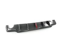 Coche Difusor Aleta Tiburón para Lexus IS250/300/350 2006-2012. | Luz LED Spoiler Splitter Difusor Parachoques Trasero Coche(Carbon Fiber Look)