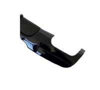 Coche Difusor Aleta Tiburón para Serie 3 E90 E91 Deporte 2005-2012 | LED Coche Parachoques Trasero Difusor Labio Divisor BodyKits Tuning (Black A)