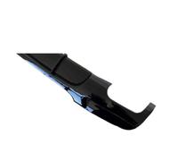 Coche Difusor Aleta Tiburón para Serie 3 E92 E93 330I 2005-2011. | Kit Cuerpo Alerón Labio Difusor Trasero Parachoques Coche Deporte LED Tuning(Black B)