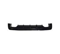 Coche Difusor Aleta Tiburón para Serie 5 E60 E61 Deporte 2004-2010 | MP Estilo Coche Parachoques Trasero Divisor Difusor Labio Tuning Cenefa Bodykits(2 Holes LED)