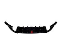 Coche Difusor Aleta Tiburón para VW para Golf 7 Estándar MK7 GTI GTD | Difusor Alerón Divisor Parachoques Trasero Hatchback 2013-2017 Kit Carrocería LED Freno(With Light)