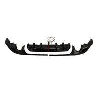 Coche Difusor Aleta Tiburón para VW para Golf7 Mk7 GTI GTD ETI R/R-Line | 2013-2017 Tuning Parachoques Cenefa TCR Estilo Coche Difusor Trasero Divisor 3 Piezas(LED)