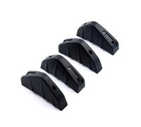 Coche Difusor Parachoques 4 Alerones Traseros Triangulares Coche Difusor Anticolisión Parachoques Trasero, Alerón Chasis Automotriz, Accesorios Automóviles(A)