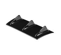 Coche Difusor Parachoques Difusor de Labio ala alerón Aleta tiburón para chasis Parachoques Trasero Coche Universal (L)(S)