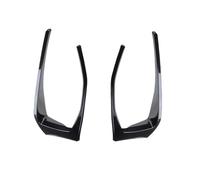 Coche Difusor Parachoques Trasero para Golf 7,5 MK7 para GTI R para GTD R400 2013-2020 1 Par Tiras Marco Canard Freno para Parachoques Trasero Lámpara Embellecedor Alerón(A)