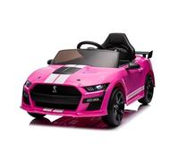 Coche ELECTRICO 12V DE NIÑOS Ford Mustang Shelby, 1-4 años, RC, Rosa