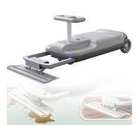 Coche eléctrico infantil con función de limpieza, arranque suave, 5 velocidades ajustables, mopa desmontable, batería recargable, apto para interiores y exteriores. Para niños a partir de 3 años.