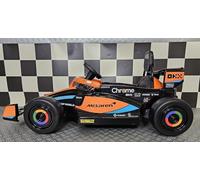 Coche ELÉCTRICO Infantil Kart MCLAREN FÓRMULA 1 12V, RC Parental, 1-5 AÑOS