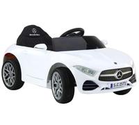 Coche Eléctrico Infantil Mercedes SUV RC Con Ruedas EVA LED Bluetooth USB MP3