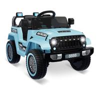 Coche eléctrico Niños 12V, Coche para Niños con Control Remoto 2.4G, Bluetooth, Música, Bocina y Faros, Regalo para Navidad/Cumpleaños, Vehículo Eléctrico para Niños de 3 a 8 Años