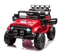 Coche eléctrico para niños, 12 V, con Mando a Distancia, música, LED, Radio, claxon y Bluetooth, 3 velocidades, Coche eléctrico para niños a Partir de 3 años