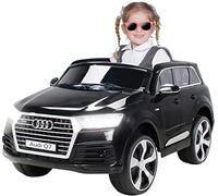 COCHE ELECTRICO PARA NIÑOS AUDI Q7 HIGHDOOR SUV 12V RC (NEGRO)