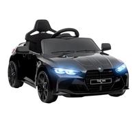 Coche Eléctrico para Niños BMW M4 12V con Mando a Distancia 2,4 G Negro