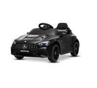 Coche eléctrico para niños Mercedes CLE 12V con tracción Trasera, Negro, monoplaza, batería de Litio, Luces LED, Asiento Ancho, Control Remoto 2,4 GHz, Reproductor MP3 con Entrada USB/AUX