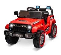 Coche Electrico para NiñOs, VehíCulos EléCtricos con Batería De 12V con Control Remoto, Luces Led, 3 Velocidades, múSica y Bocina, Coches Electricos para NiñOs para NiñOs y NiñAs