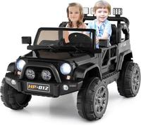 Coche eléctrico para niños, vehículos eléctricos de Dos Jugadores, 12 V, 7 Ah, con Mando a Distancia de 2,4 G, vehículo para niños a Partir de 3 años, Capacidad de Carga máxima: 50 kg