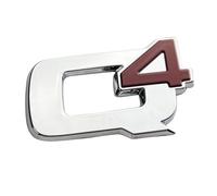 Coche Emblema Insignia Logo para Alfa Romeo Stelvio Q4,Carrocería Insignia Logo Decoración Pegatinas Logotipo,D