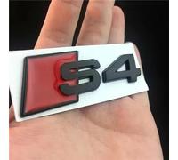 Coche Emblema Insignia Logo para S3/S4/S5/S6,Carrocería Insignia Logo Decoración Pegatinas Logotipo,C-Black