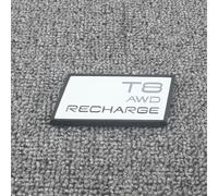 Coche Emblema Insignia Logo para Volvo XC90 XC60 XC40 B5 B6 T3 T4 T5 T6 T8., Insignia de la Letra del Coche Emblema Calcomanías Pegatina Letras Coche Insignia Logo,E