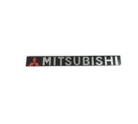 Coche Emblema Insignia para Mitsubishi, Metálico Embellecedores Pegatinas Pegatinas con Emblema Decoración de Carrocería Coche Accesorios,B