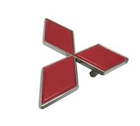 Coche Emblema Insignia para Mitsubishi, Metálico Embellecedores Pegatinas Pegatinas con Emblema Decoración de Carrocería Coche Accesorios,A