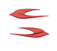 Coche Emblema para Dacia Duster III 2024-,Insignia Logotipo Capó Delantero O Puerta del Maletero Pegatinas Logo Accesorios Coche,Red