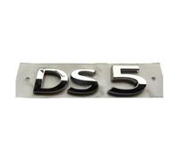 Coche Emblema para DS5,Insignia Logotipo Capó Delantero O Puerta del Maletero Pegatinas Logo Accesorios Coche