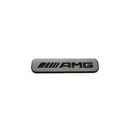 Coche Emblema para Smart #1, Pegatina Logo de Coche Insignia de Metal 3D Chromo Emblema de Carrocería Coche Decoración Accessories,AMG-Silver