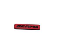 Coche Emblema para Smart #1, Pegatina Logo de Coche Insignia de Metal 3D Chromo Emblema de Carrocería Coche Decoración Accessories,AMG-Red