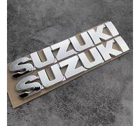 Coche Emblema para Suzuki Alto 2014-2023, Insignia Adhesivo Stickers Decal Logo Aleación de Metal Pegatinas de Letras Metálicas Calcomanía Decoración Accesorios,B-Silver
