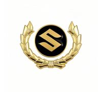 Coche Emblema para Suzuki Swace 2020-2023, Pegatina Logo de Coche Insignia de Metal 3D Chromo Emblema de Carrocería Coche Decoración Accessories,S