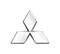 Coche Emblemas para Mitsubishi L200 Double Cab 2010-2015, Insignia Logotipo Capó Delantero Pegatinas Adhesivo Logo Maletero Trasero Calcomanías 3D Letras Etiqueta Engomada Embellecedores Carroceria