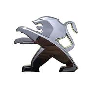 Coche Emblemas para Peugeot 3008 2016-2020, Frontal Trasero Maletero Insignia Coche Insignia Logotipo 3D Pegatina Letras, Coche Carrocería Tuning Accesorios,A