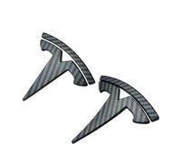 Coche Emblemas para Tesla Model Y 2020-2023,Insignia Etiqueta Frontal Capó Maletero Emblema Logo Adhesivo Pegatina Embellecedores Accesorios Carrocería,Grey