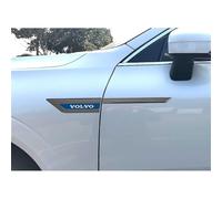Coche Emblemas para Volvo XC40/XC60/XC90/V60/V90/S60/S90, Frontal Trasero Maletero Insignia Coche Insignia Logotipo 3D Pegatina Letras, Coche Carrocería Tuning Accesorios,B