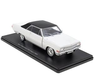 - Coche en Miniatura de colección 1/24 Compatible con Opel Diplomat V8 Coupé - 1965 - OP005