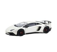 Coche en Miniatura para Lamborghini Aventador LP750-4 SV relación de simulación Modelo de colección de Coches 1:18 Coches a Escala(Color:3)