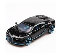 Coche Escala 1:32 para Bugatti para Chiron Colección De Modelos A Escala De Metal Fundido A Presión Modelo Coleccionable(Negro)